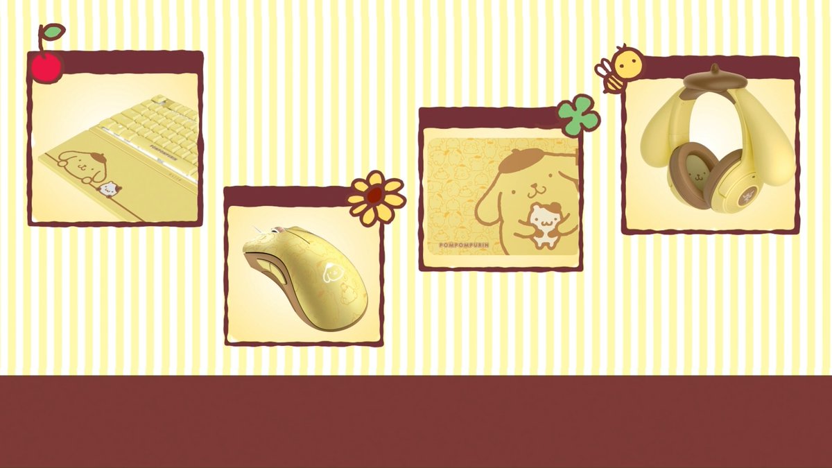 Pompompurin just got easier to bring home: The complete Razer | @Sanrio Pompompurin Collection is now available, with the Razer Kraken Kitty V2 BT - Pompompurin Edition joining the full lineup. #Razer #Pompompurin #Sanrio