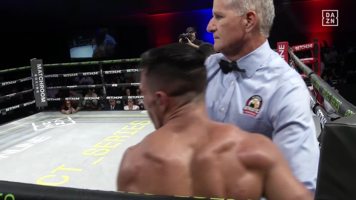 WOW! Jordan Orozco STOPS Yusniel Abrahante in round 6! 😱 #JonesSanchez | Live NOW on DAZN▪️