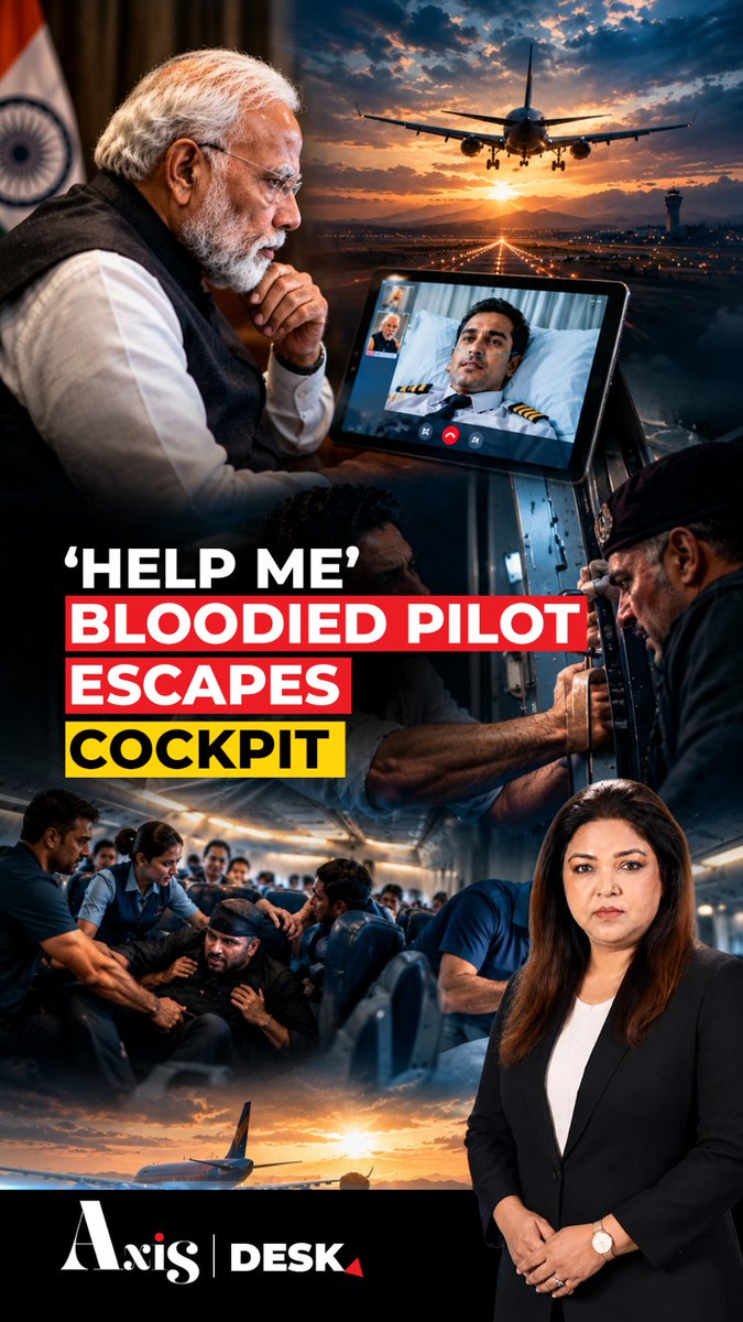 A new video aired by Israel’s Channel 12 reportedly shows the aftermath of the cockpit incident aboard Flydubai Flight FZ1073, including an injured Captain Smit Machchhar emerging from the cockpit as passengers rush to help. The clip captures passengers calling for a doctor and restraining the alleged attacker. From hospital, Machchhar has now shared his account of what happened inside the cockpit before the door opened. Watch: #Flydubai #FZ1073 #SmitMachchhar #FlydubaiPilot #AviationNews #CockpitIncident #IndianPilot Aditi Prasad
