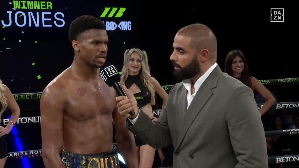 "We gonna be ready for whoever!" 🗣️ Omari Jones is ready to return in December or January! #JonesSanchez ▪️
