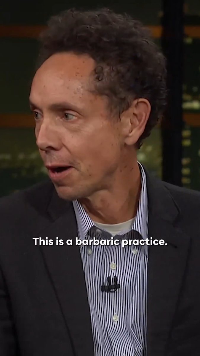 "This is a barbaric practice." Watch "The American Way of Killing" author Malcolm Malcolm Gladwell discuss capital punishment with @BillMaher, Fareed Zakaria and Anand Giridharadas on tonight's #RTOvertime: