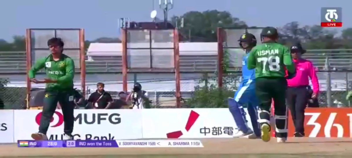 Sooryavanshi gone for 15, and Saim Ayub hits back with the Baby celebration 😭😂🔥