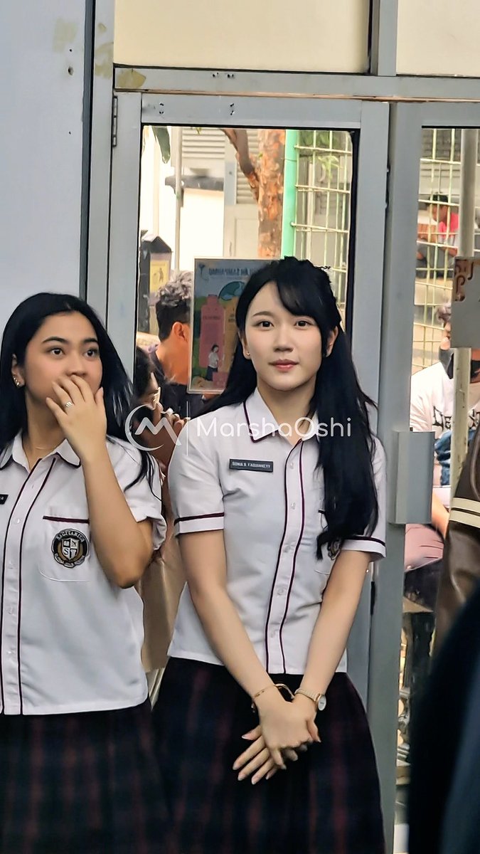 Marsha Lenathea Marsha Lenathea - Fans Visit Series “Agaskar” EHHH BENERAN SEKOLAH??? 👀 #marshasekolah