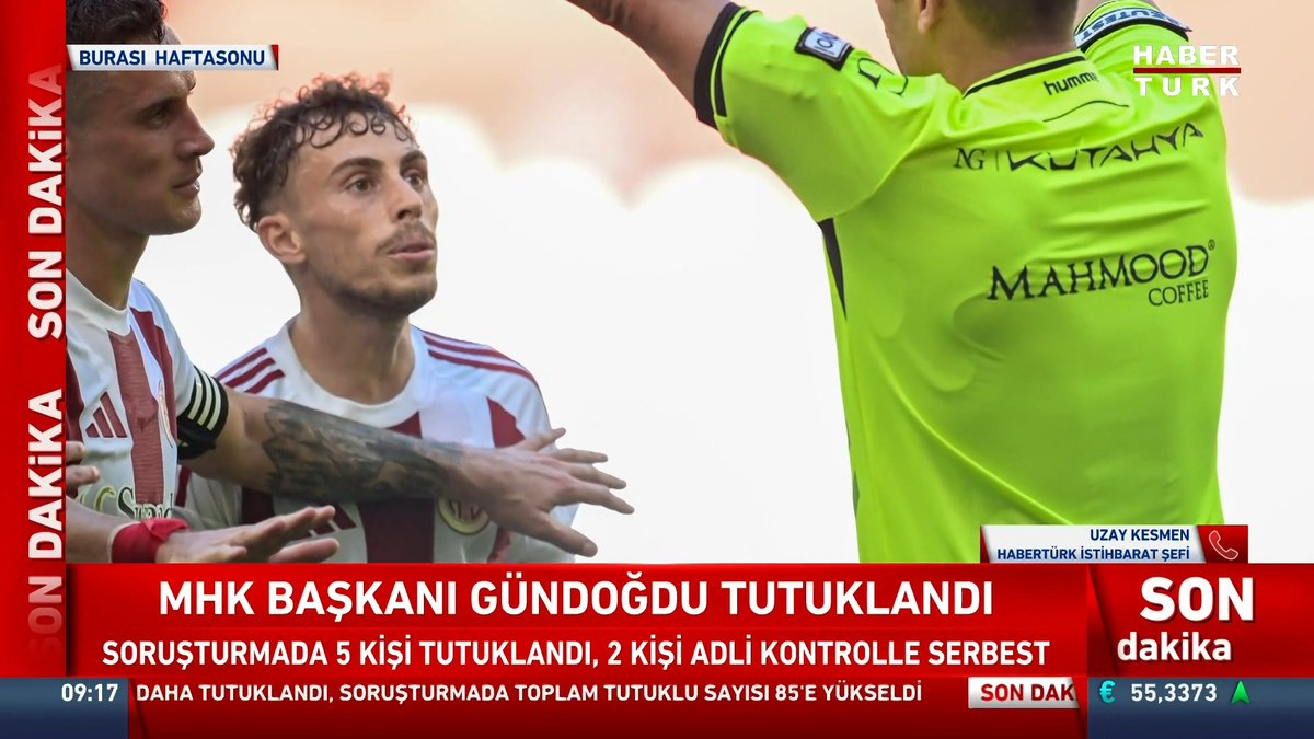 #SONDAKİKA - MHK Başkanı Ferhat Gündoğdu tutuklandı.