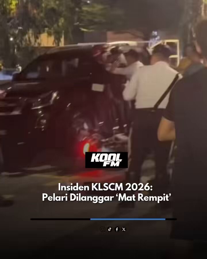 Tular video memaparkan insiden melibatkan pelari KLSCM 2026 yang menjadi mangsa kecuaian penunggang motosikal / mat rempit di jalan raya. Pihak berkuasa telah mengesan individu yang terlibat untuk tindakan sewajarnya. #MalaysiaDahKool Sumber: Threads