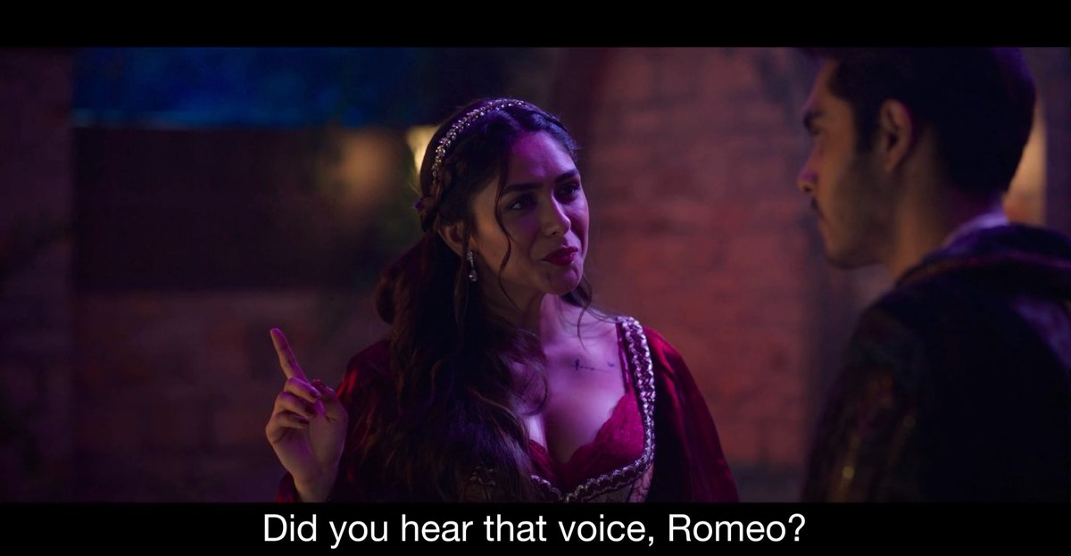 Mrunal Thakur it takes a LOT of guts to do a film like this 👏🏻🔥 The way #MrunalThakur pulled off this role so convincingly… she was extraordinary throughout! 🫡🔥 And this scene though… 🫡 The core message of #PoojaMeriJaan is so important. #HumaQureshi