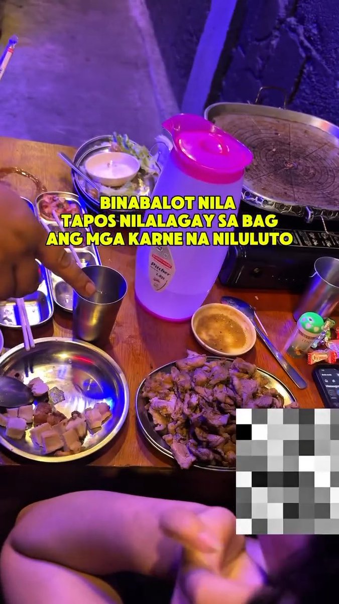 The owner noticed something wasn’t right and caught them allegedly putting the food in plastic bags. ₱199 lang yung buffet, mga beh. BAKIT KAILANGAN NIYONG GAWIN ‘TO? 😭 Gets ko na pagkain lang ‘yan pero walang justification yan. You paid ₱199 to eat as much as you want THERE at hindi para mag-takeout ng pagkain at iuwi. And as the owner (Cusina de Cavite) pointed out, maliit na business lang din sila and they’re already trying to be fair with the ₱199 price despite offering unlimited food. Mag jowa pa nga 😭