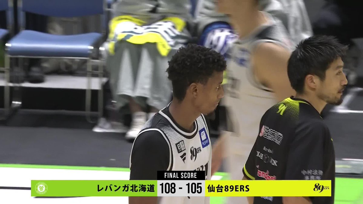 オーバータイムの激闘を制してホームで勝利を掴み取る!!!!! LEVANGA!!VICTORY!! #レバンガ北海道 #FarTogether