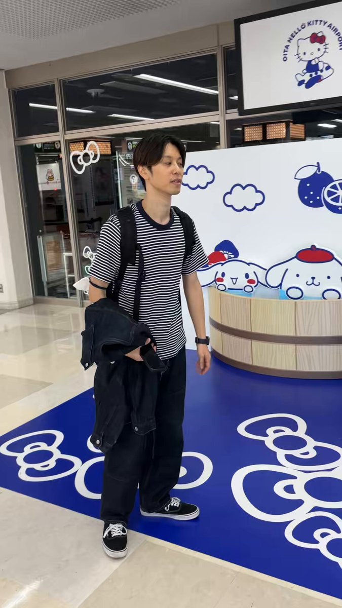 大分到着✈️ 空港名可愛い！