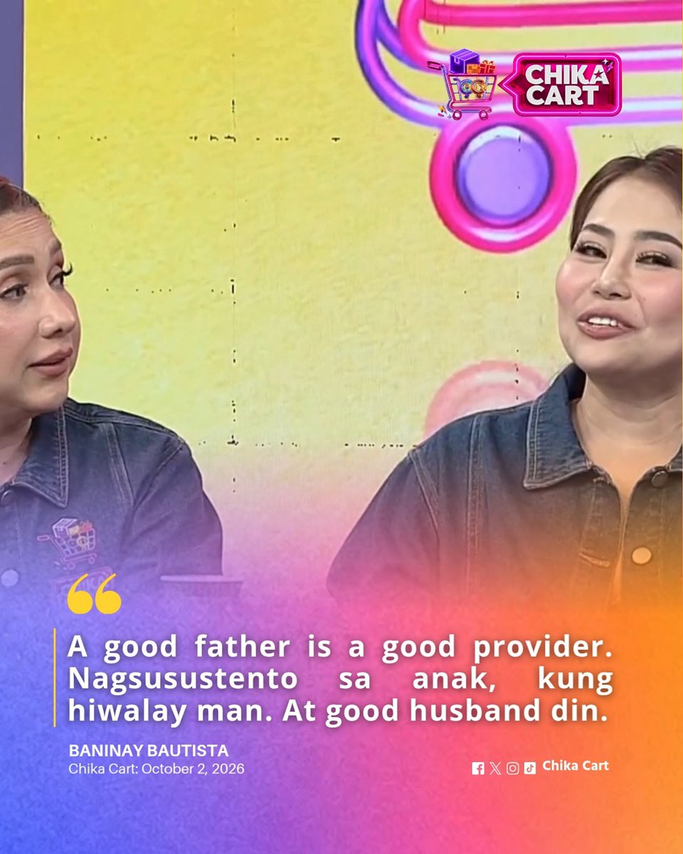"A good father is a good provider." #ChikaCartGelli Watch #ChikaCart, WEEKDAYS, 5:15 PM on GTV! 🛒 #fyp
