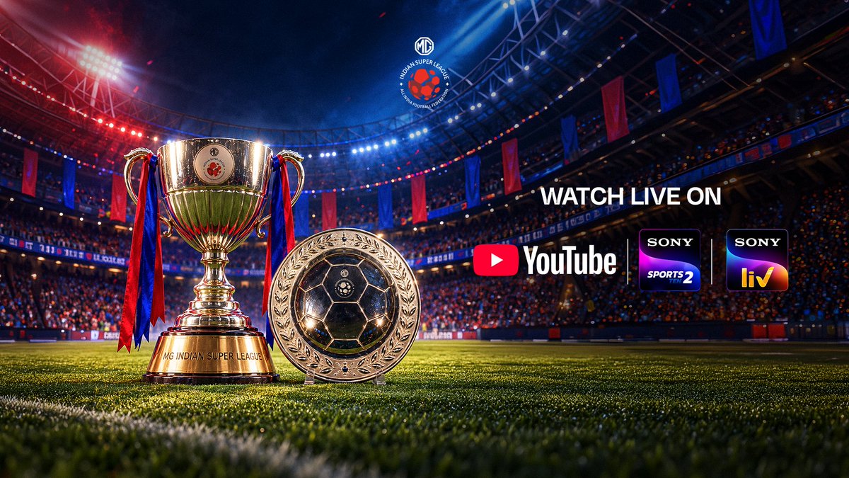 The MG Indian Super League - run by people who love the game, and now opening to those it belongs to. The shutters are all going up. Indian football, #WeAreOpen. Watch #MGISL13, starts October 10 live on YouTube India, Sony Sports Network and Sony LIV. 📺