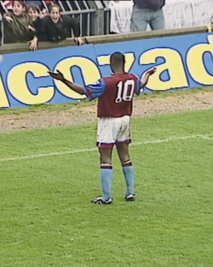 The most underrated goal in @PremierLeague history? ☔️ Magical from Dalian Atkinson, #OnThisDay in 1992 💜