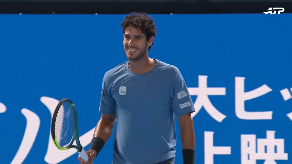 Making his mark in Tokyo ✍️ Adolfo Daniel Vallejo defeats Berrettini 7-6(6), 6-1 to reach the quarter-finals on his ATP 500 debut. 木下グループジャパンオープンテニス | #KinoshitaJOTennis