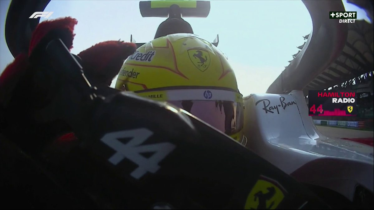 "LET'S GO GUYS ! FINALLY !" 💪 La radio de Lewis Hamilton qui partira en 1ere ligne à Sepang ! #BahrainGP #F1