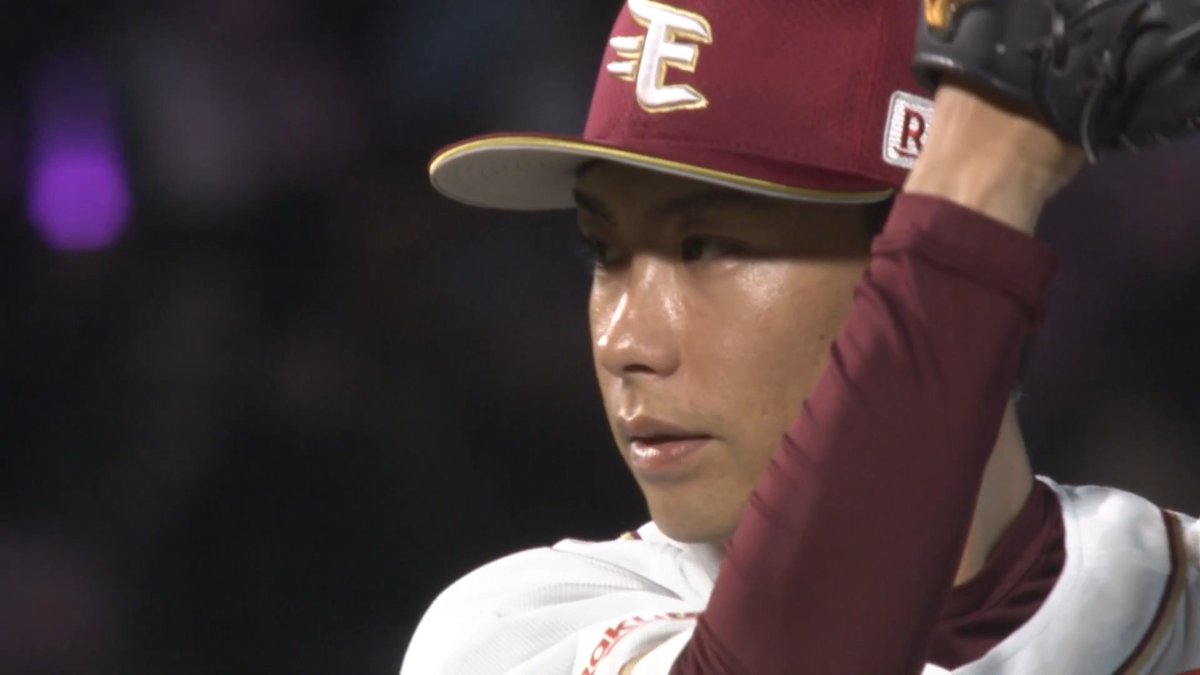 【1回表：E 0-0 B】 #辛島航 選手、現役最後の登板。 #RakutenEagles #強鷲革新