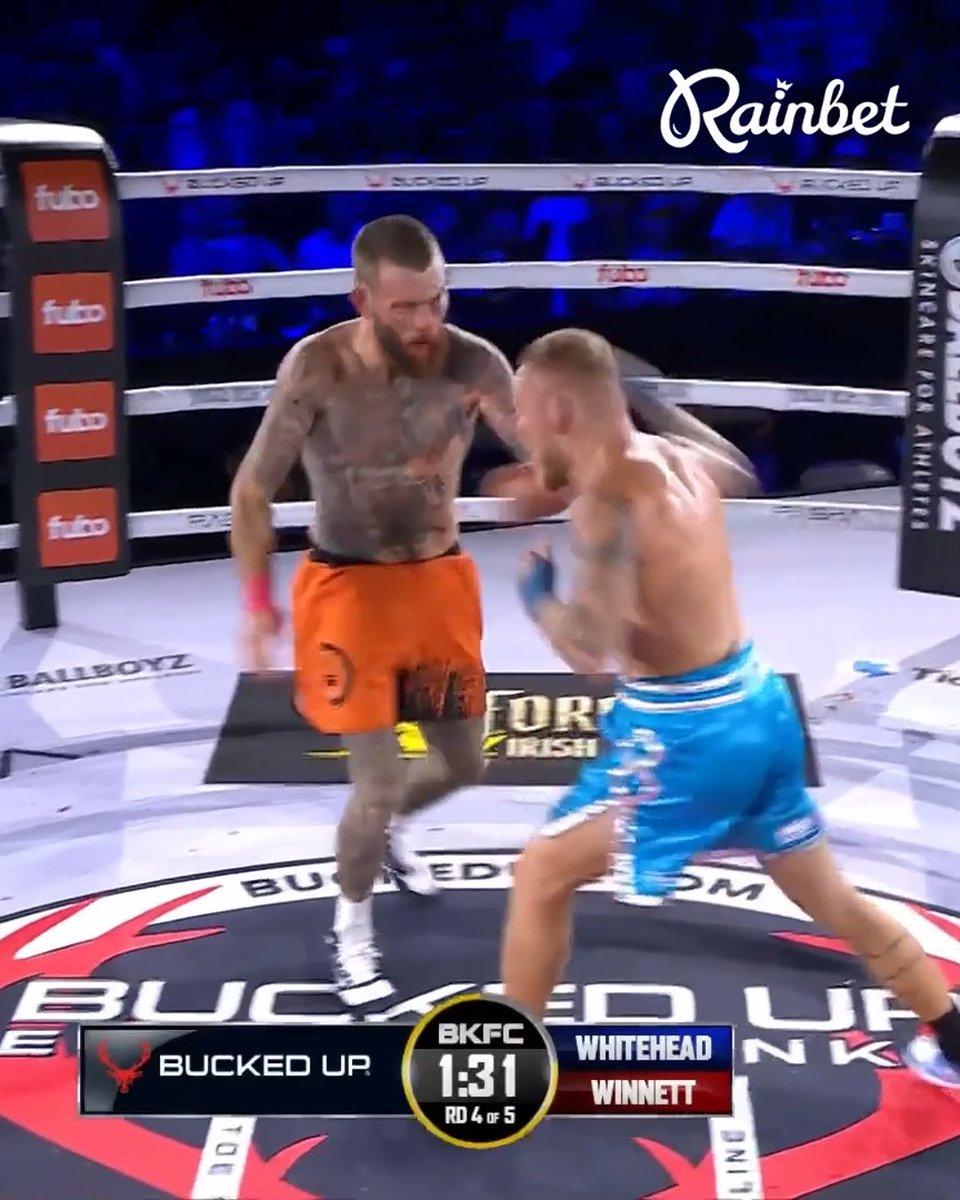 The ‘Warhorse’ finds a way through the fire and secures a fourth-round TKO! 😮‍💨 #BKFCAUSTRALIA | Live NOW on BKFC+