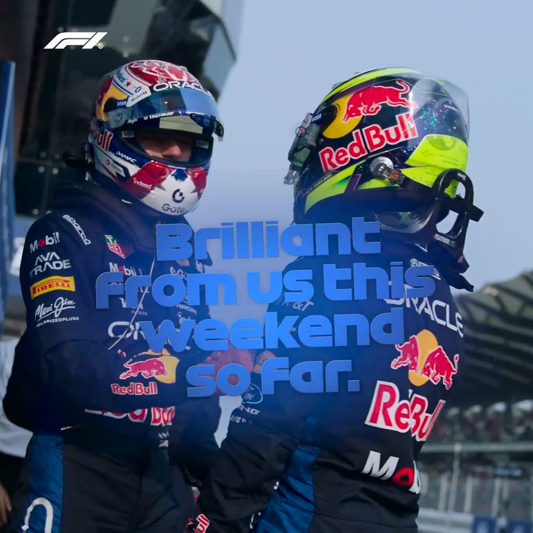 Super Max 🤩 First pole of the season for the four-time world champ