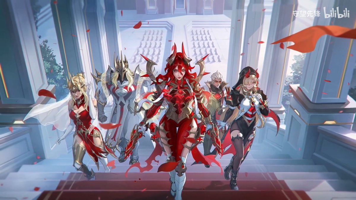 New #Overwatch Shion Evolution Skin Look 🌹❤️🔥 Holy Hymn of Evil Shion Skin