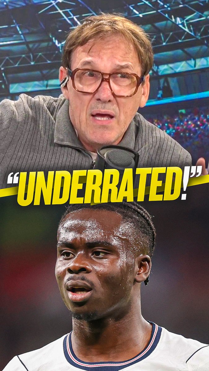 😬"He's become a bit of a scapegoat!" 👀"Underrated in some ways!" Tony Cascarino gives a passionate defence of "underappreciated" Bukayo Saka!