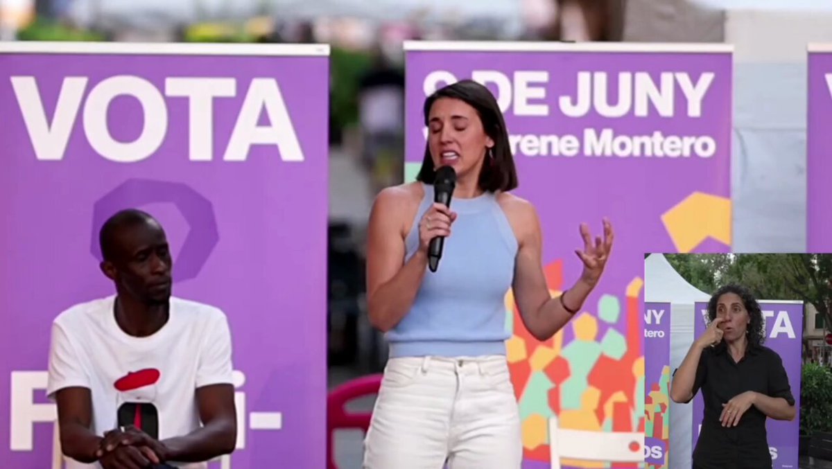 Irene Montero en 2024: Si las casas son para vivir, entonces hay que prohibir que los fondos buitre las compren para especular. Esta es mi candidata.