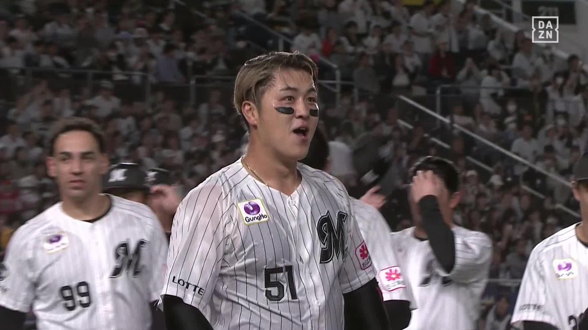 魂のサヨナラホームラン 唐川侑己の引退試合はあまりにも劇的 山口航輝がバックスクリーンに叩き込んだ ⚾️ロッテ×ソフトバンク #chibalotte #だったらDAZN