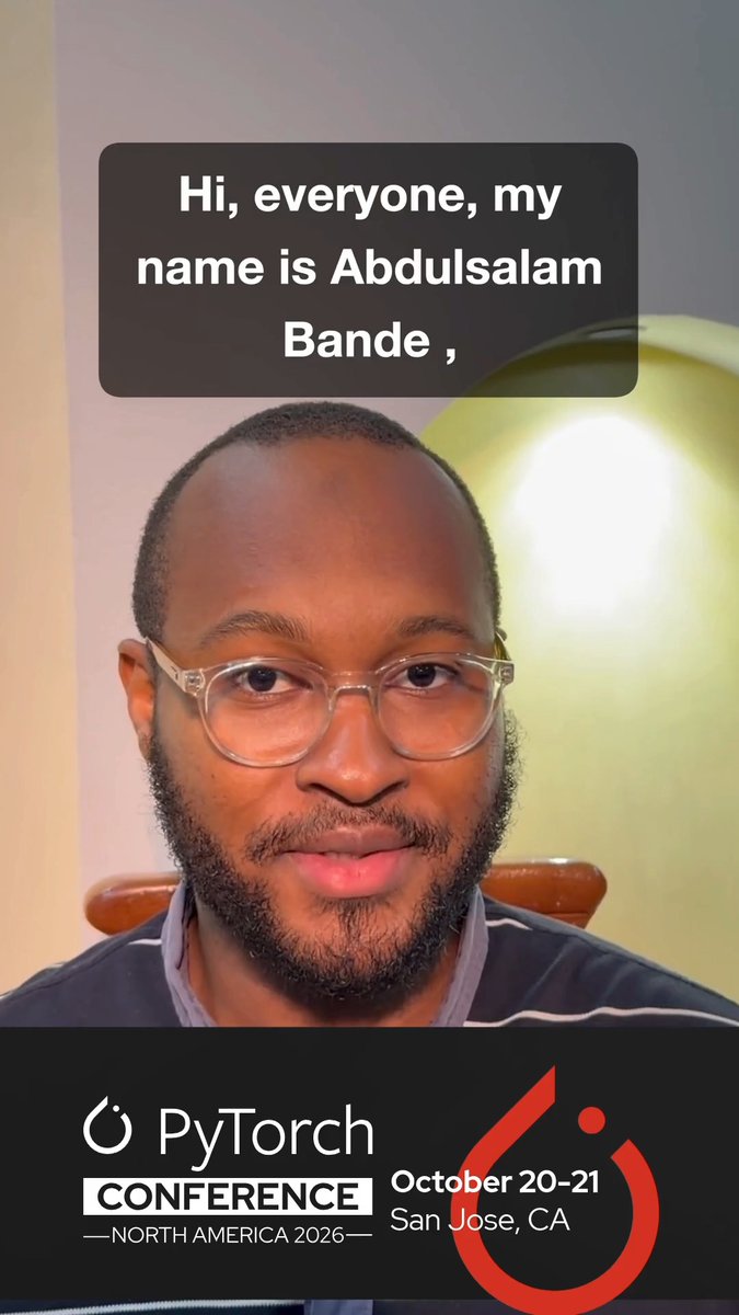 ERRC: Entropy-Reinvested Residual Correction for Tensor-Parallel LLM Communication PyTorch Foundation Ambassador Abdulsalam Bande will present a poster on ERRC (Entropy-Reinvested Residual Correction for Tensor-Parallel LLM Communication) at PyTorch Conference North America 2026. ERRC focuses on optimizing GPU data exchange during LLM inference. By compressing inter-GPU communication and using the saved bandwidth to mitigate quantization errors, ERRC makes multi-GPU inference significantly more efficient. Register and join us to San Jose, October 20-21: #PyTorchCon Abdulsalam Bande