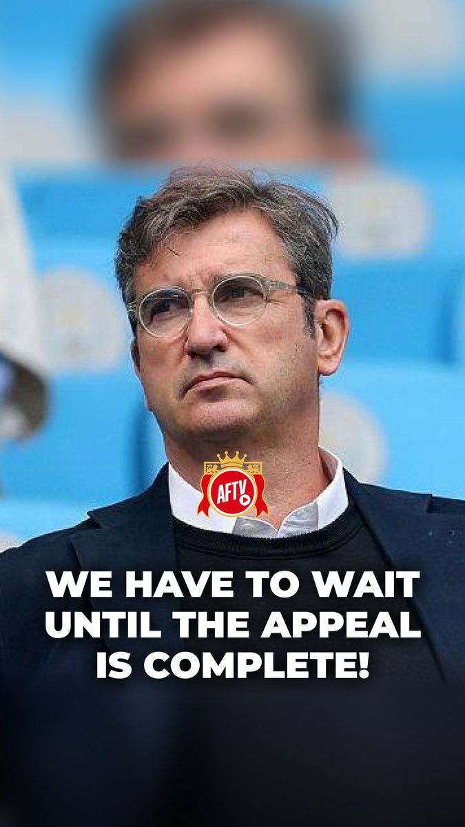 Whether you hate Man City or not, they still have the right to appeal, and we have to wait until the appeal is complete! 🤷 #AFTVLive