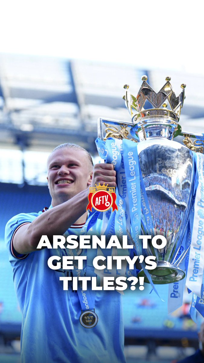 Should Arsenal be HANDED Man City’s titles if they’re stripped? 🏆 #AFTVLive