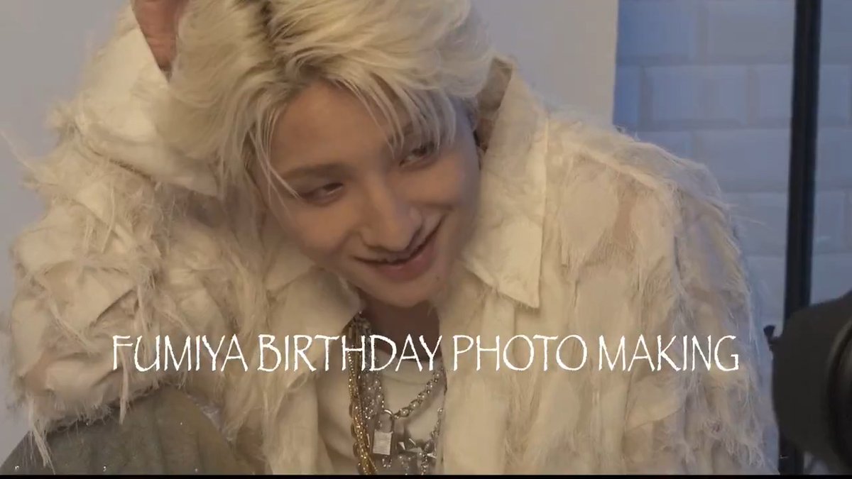 [🎥 MOViiE 更新 ] #FUMIYA 22nd Birthday Photo Making 🔗 #BUDDiiS #BUDDiiSLAND