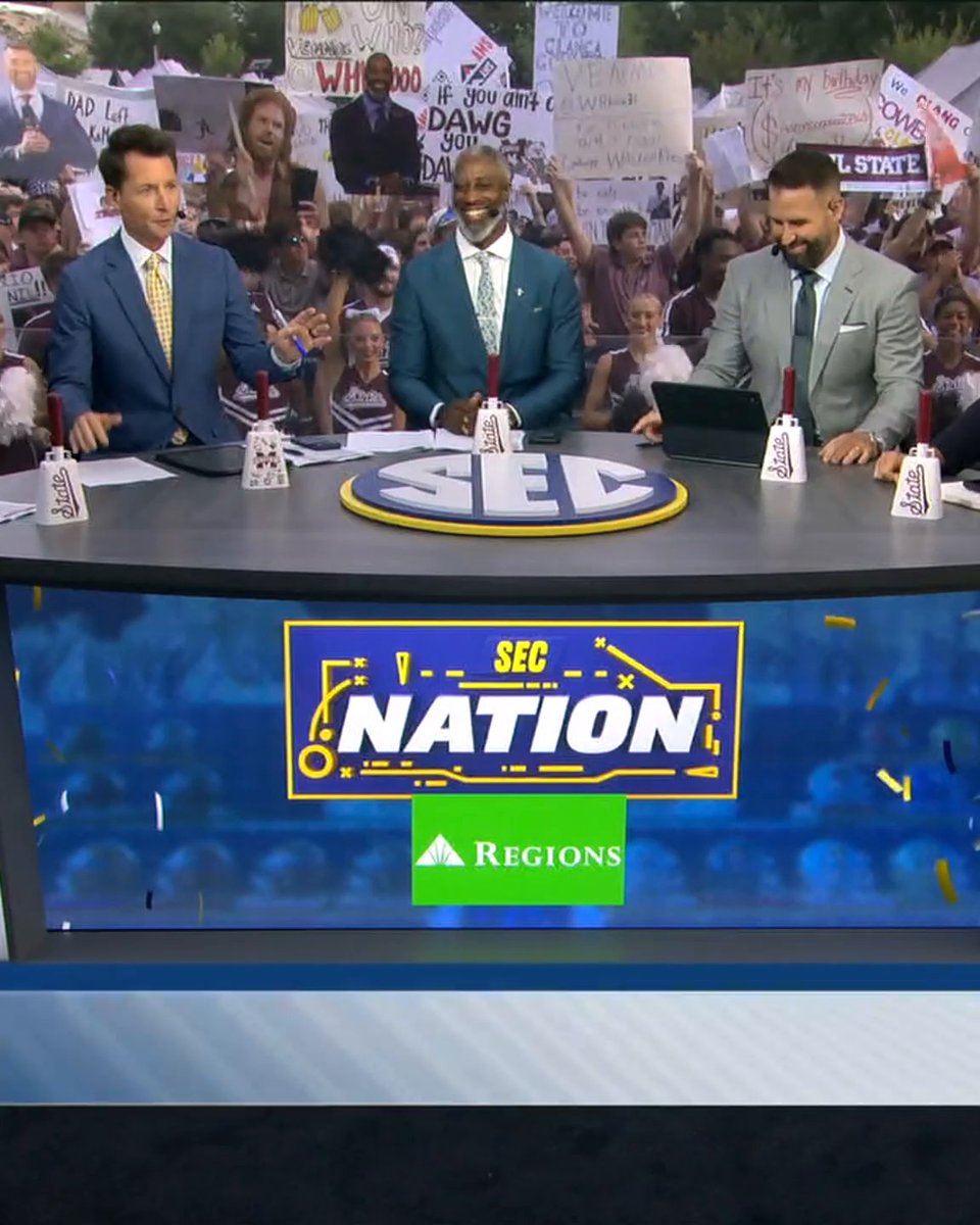 CLANGA 📶 SEC NATION LIVE FROM STARKVEGAS 🤩 Mississippi State Football | Mississippi State Athletics