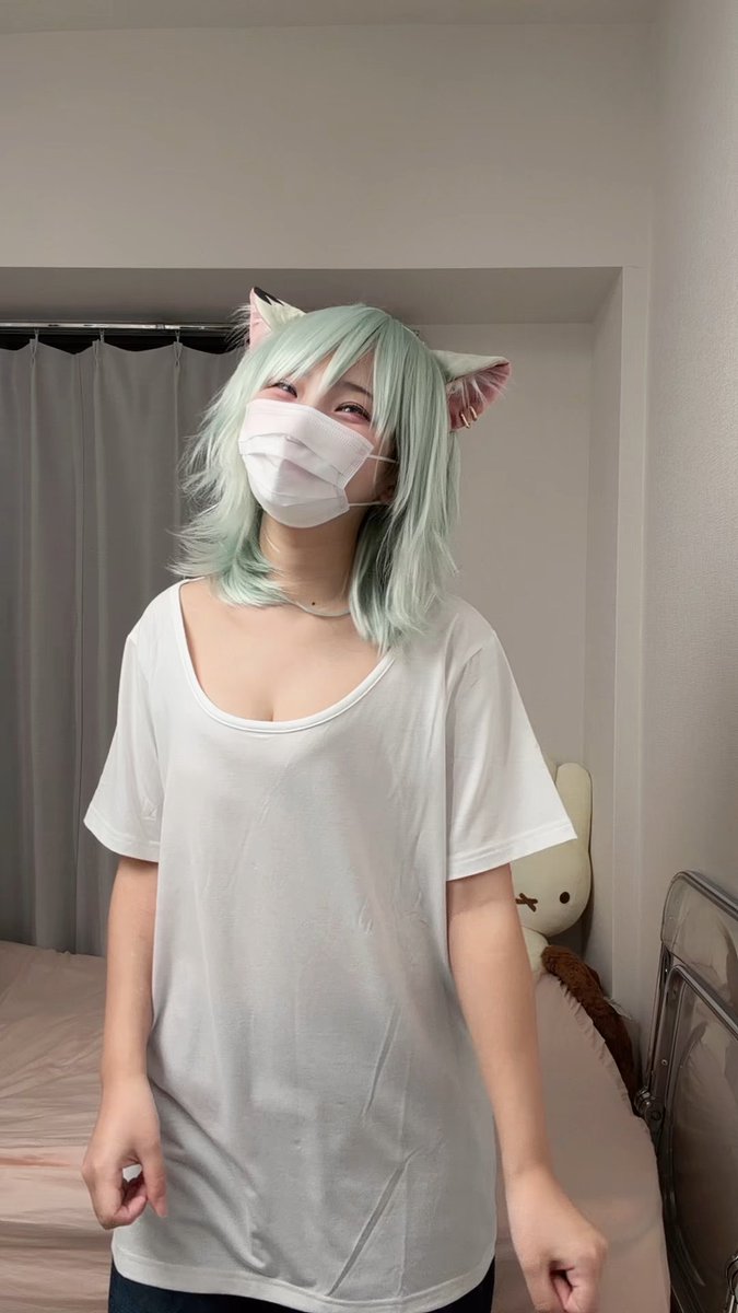 練習で試し撮りしたらどうしていいか分からなくなったやつ( ᷄ᾥ ᷅ ) #コスプレ女子#ヤニねこ