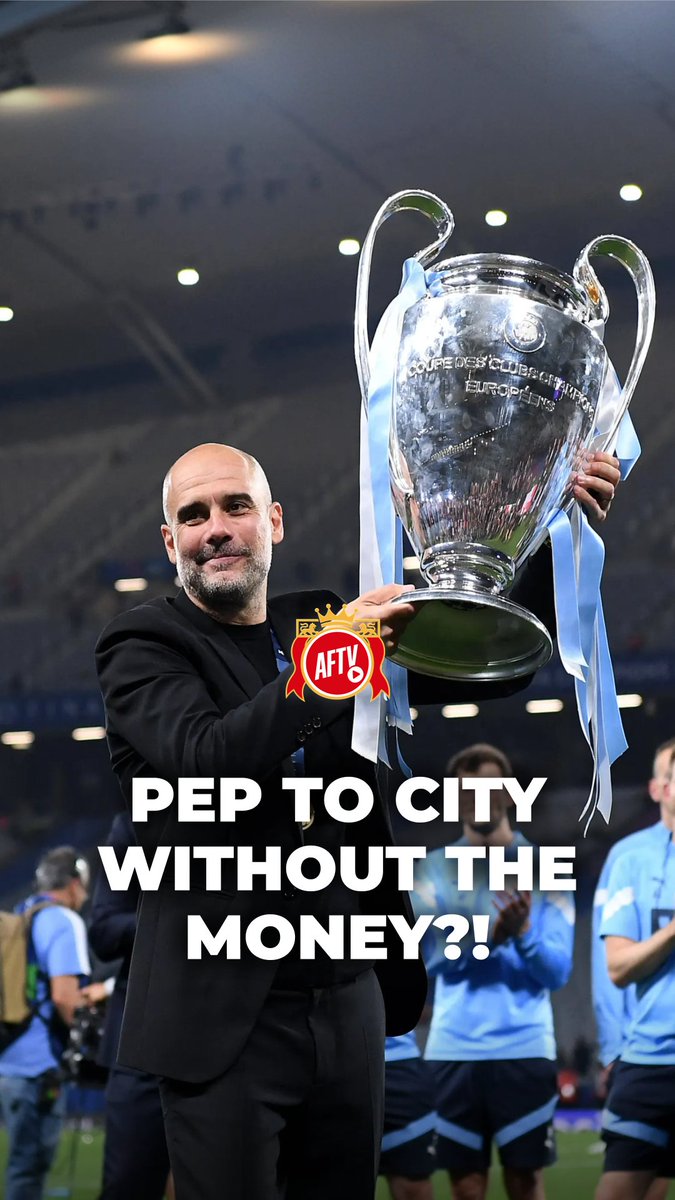 Would Pep STILL have chosen Man City without their financial power? 👀 #AFTVLive