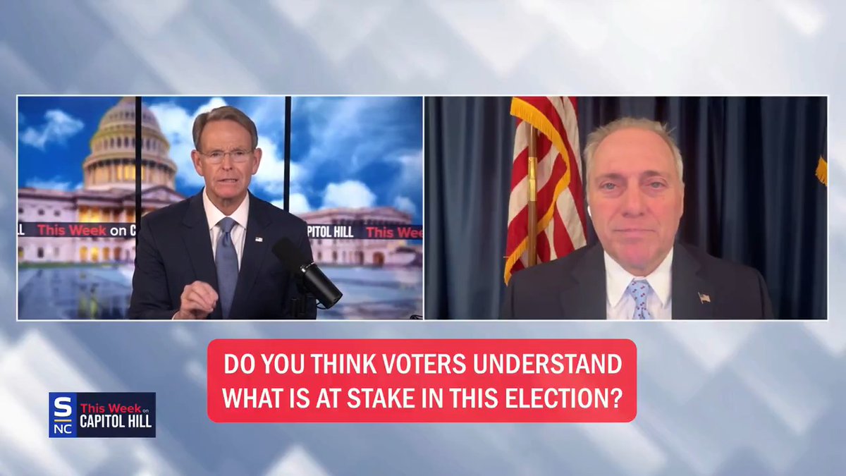 If conservative voters stay home in this midterm election, "guess what? “Socialists will actually win. They can't win if you show up and vote on November 3rd.” @stevescalise