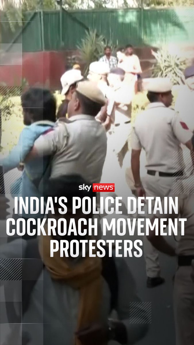 Indian police have detained several people following Gen Z-led protests over voting changes. Protesters claim the changes benefit Prime Minister Narendra Modi's governing party, and they are demanding the resignation of India's election chief. Latest: