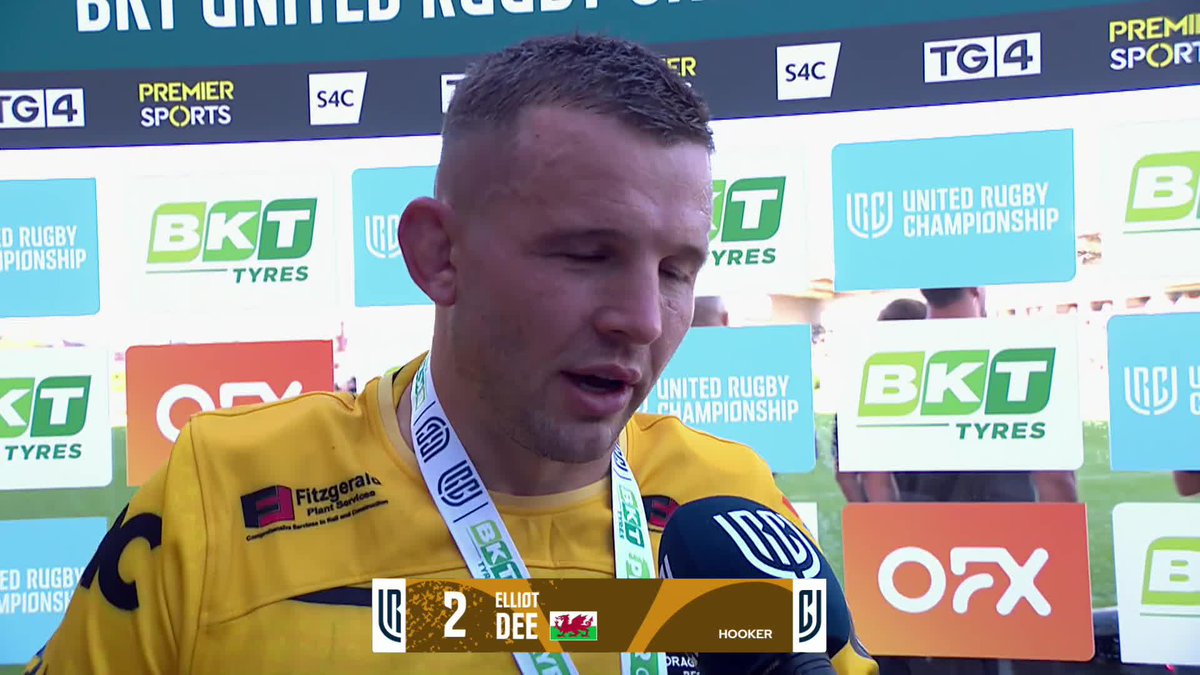 Elliot Dee and Ben Carter react following Dragons RFC 🐉's derby victory 🐉 "I'm just so proud" 🗣️