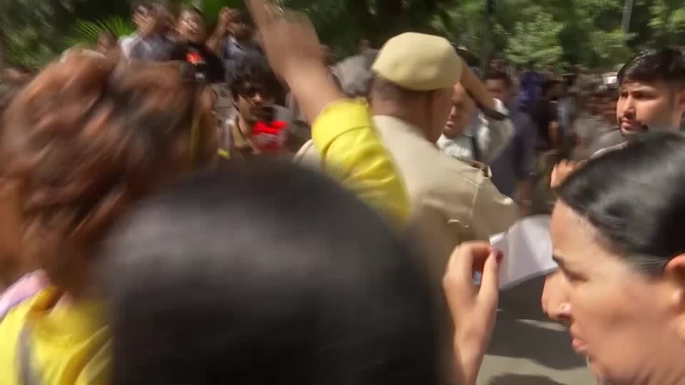 Police detained protesters in New Delhi as younger Indians led rallies against alleged voter-roll changes, demanding the resignation of Election Commission chief Gyanesh Kumar