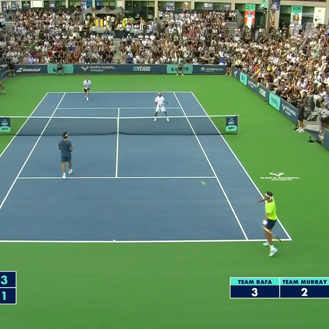 Rafa's forehand. Never gets old. 🔥😮‍💨