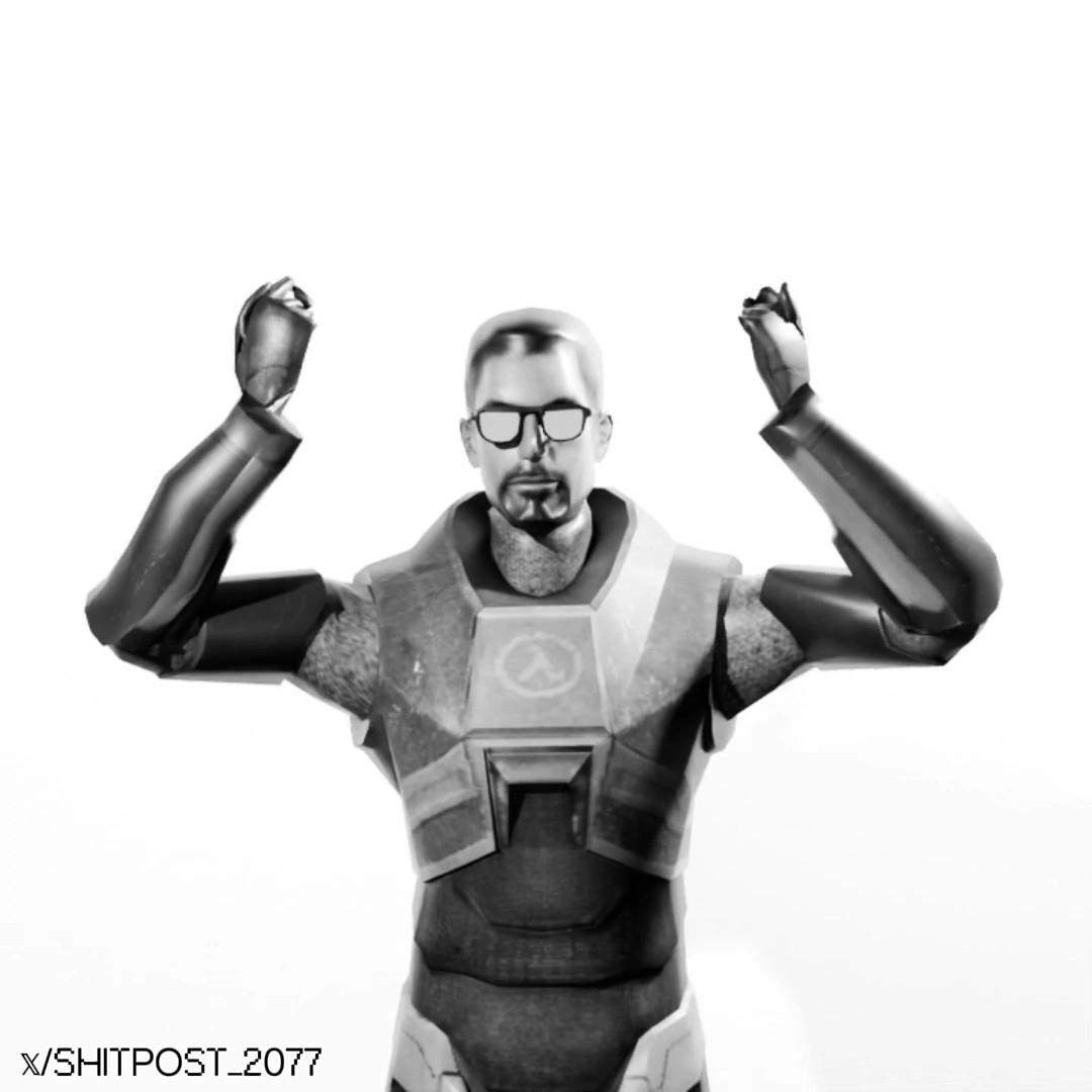 "Hop on Half life 3"