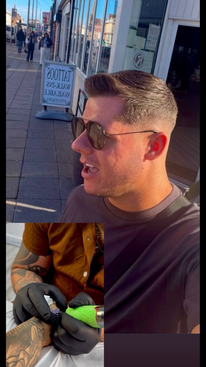 Thought it’s been a little while since have been under the tattoo needle and popped by ( Tattoostudios ) while on my travels . Can’t beat a little one after it’s been a while before my big piece starting next month 👀👌🏻 .