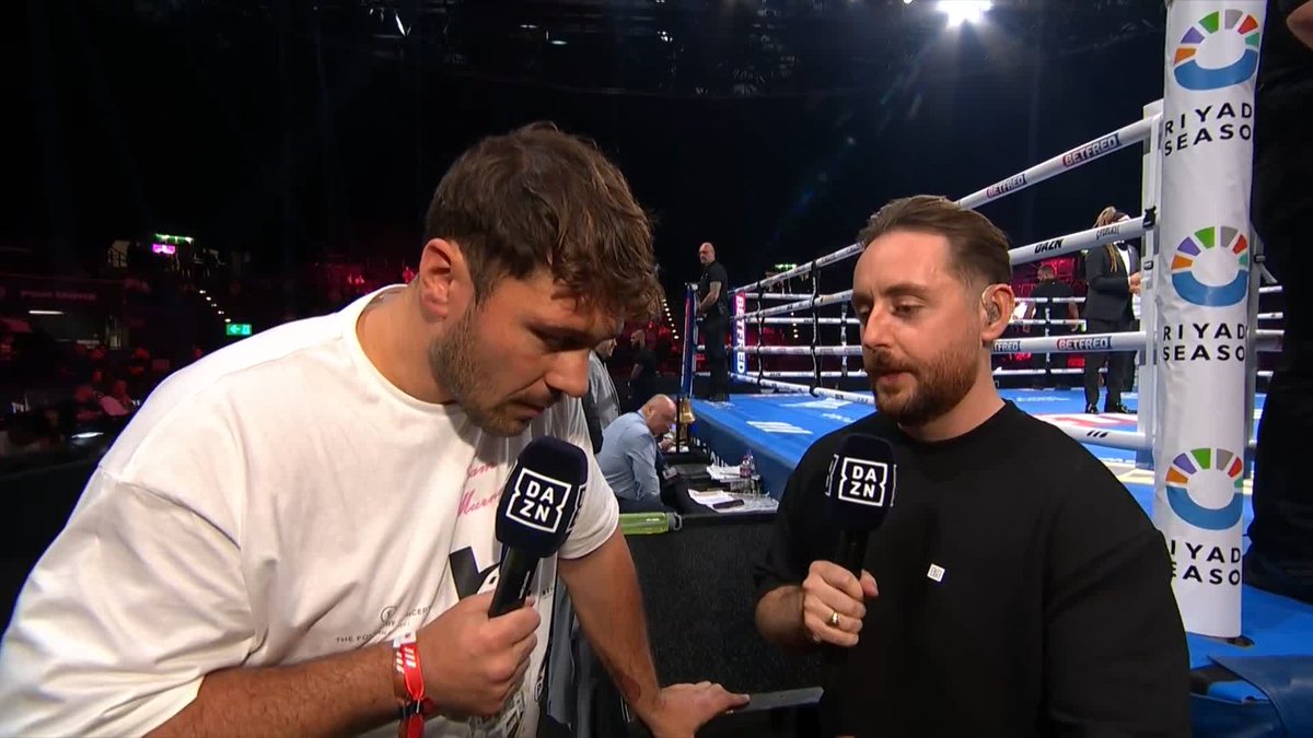 Dave Allen wants Andy Ruiz 😂 #WhittakerWallace