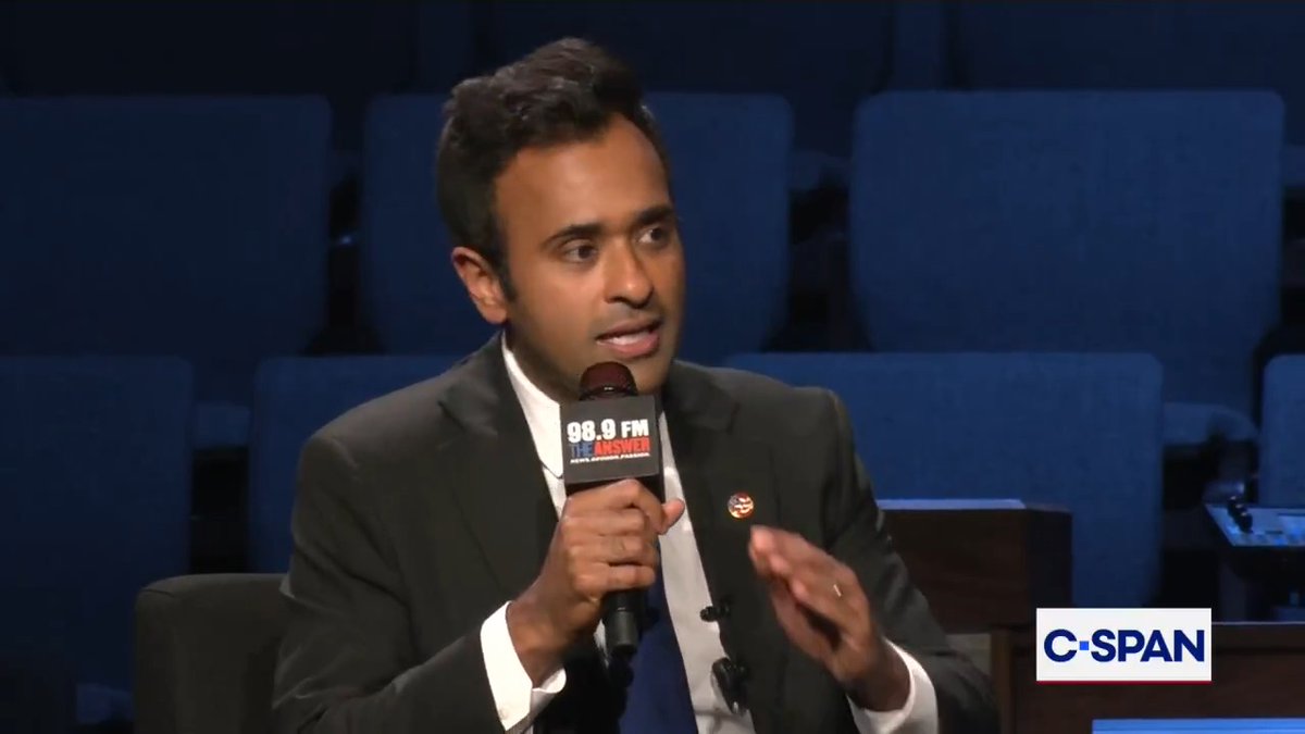Gov. candidate Vivek Ramaswamy (R-OH) celebrates the temporary Ohio gas tax suspension: "Thanks to conservative leadership in Ohio — fiscal conservative leadership — we had the ability to do it."