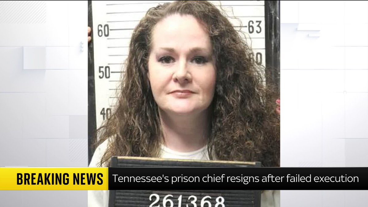 BREAKING: Tennessee's prisons chief has resigned following the failed execution of death row prisoner Christa Pike. Latest: 📺 Sky 501, Virgin 602, Freeview 233 and YouTube