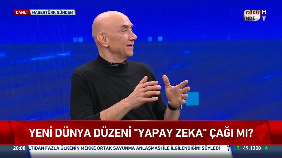 📌Yapay zeka süper zeka mı oldu? Araştırmacı - Yazar Ertan Özyiğit #HabertürkGündem'de değerlendirdi.