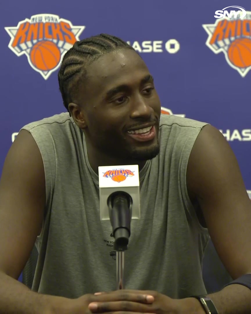 "I always knew Knicks fans were another kind of fans...I was prepared for it to be a big thing. But I was surprised, it was great to see." - Mo Diawara on the Knicks' parade