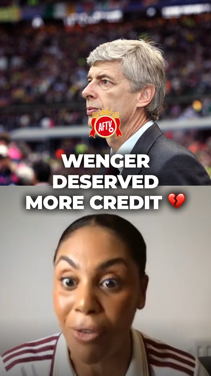 Looking back, Wenger was fighting with one hand tied behind his back while Arsenal tried to compete against the rise of Chelsea and City 😳 #AFTVLive