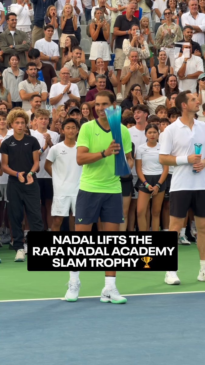 The 1st Annual Rafa Nadal Academy Slam goes to....Team Rafa 🎉🏆