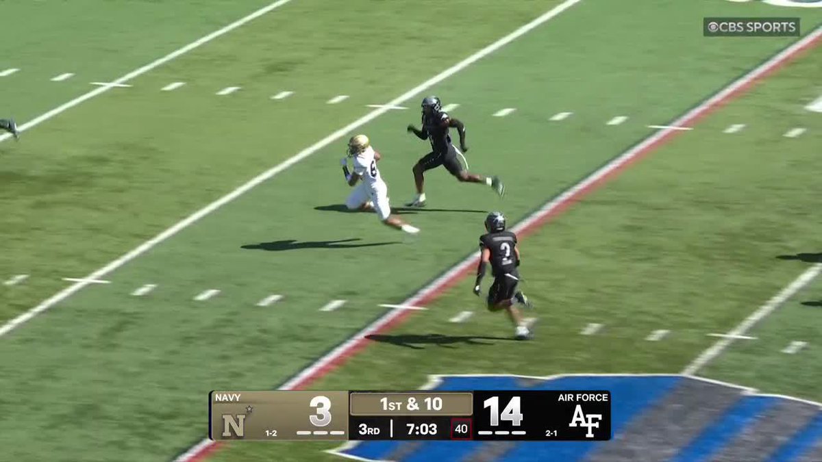 TRUMAN BRASFIELD GOES DEEP! Navy Football strikes for SIX