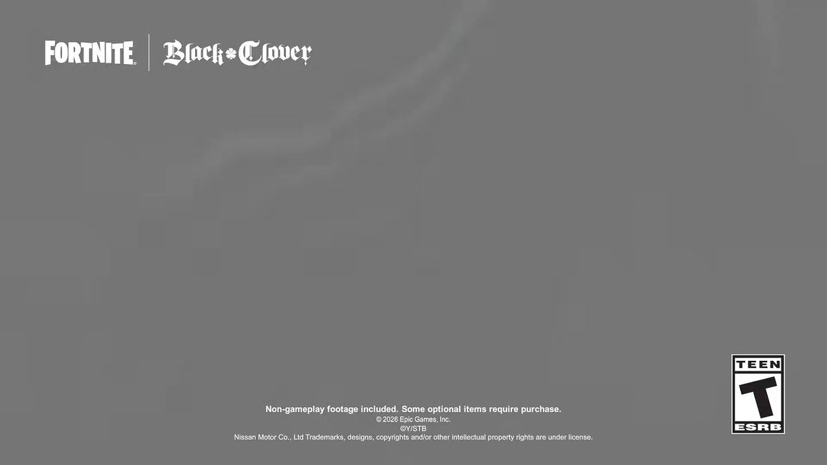 FORTNITE X BLACK CLOVER. TRAILER OFICIAL.