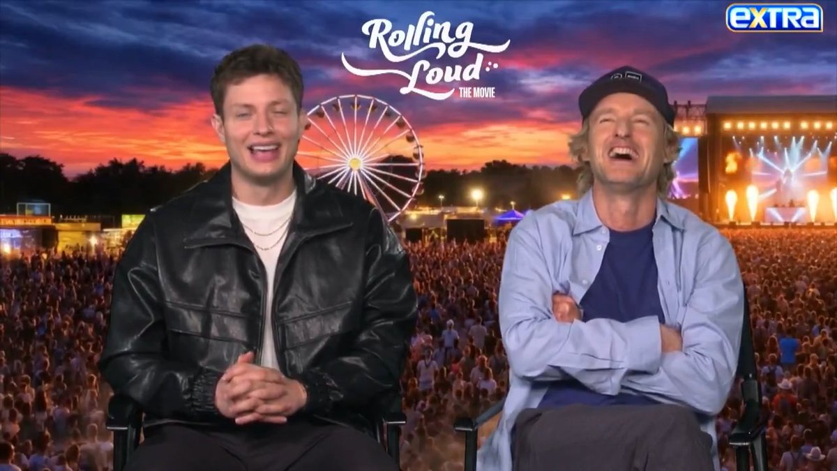 "I wasn't in that one..." 🤣 Matt Rife reveals the hilarious wrap gift he got Owen Wilson after "Rolling Loud: The Movie." 🤠 Full interview 🔗: