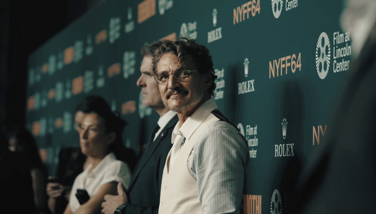 Thank you, #NYFF64. BEHEMOTH! A film by Tony Gilroy. Starring Pedro Pascal, Olivia Wilde, Eva Victor, and Will Arnett. Coming soon. #Behemoth